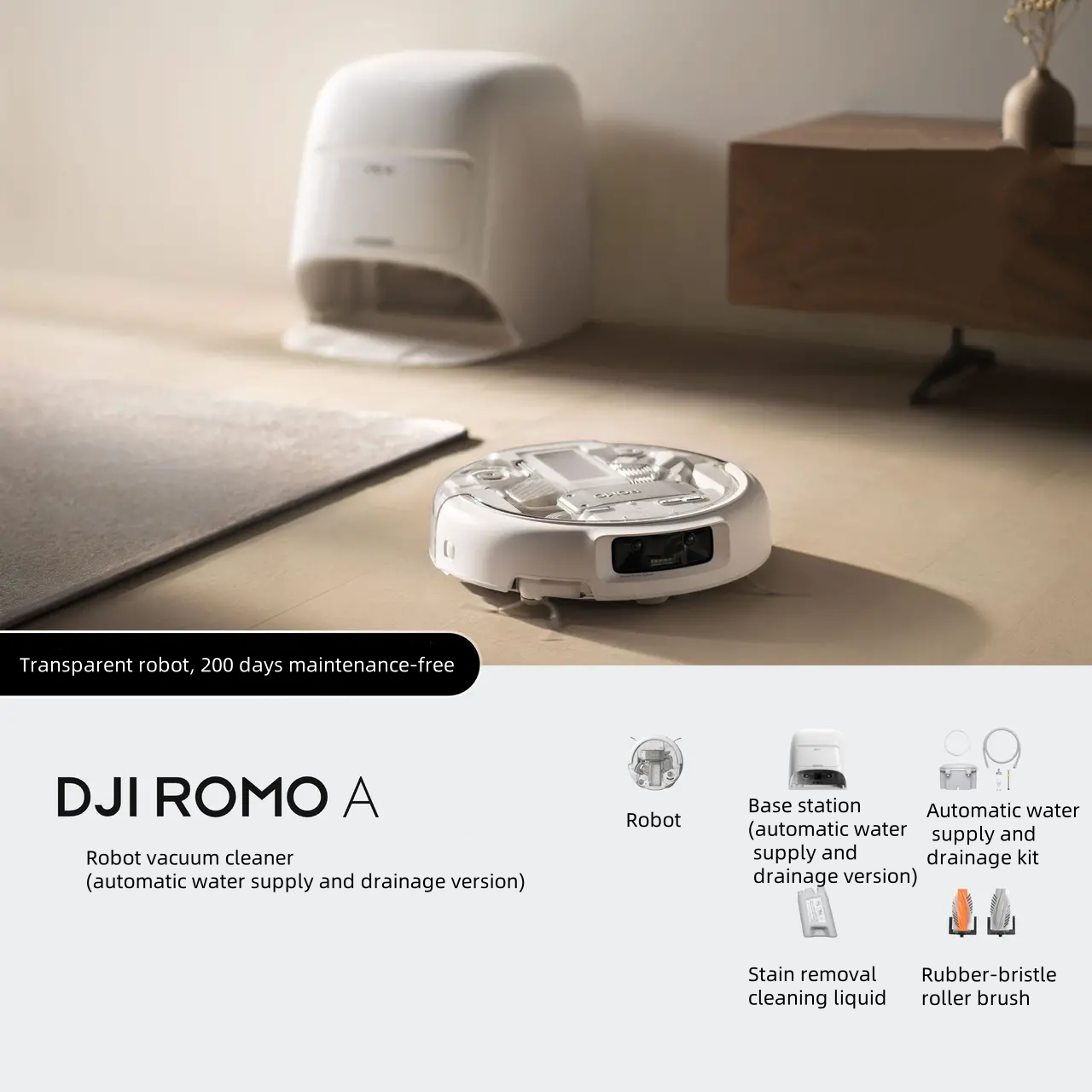 DJI ROMO Robot Vacuum Cleaner