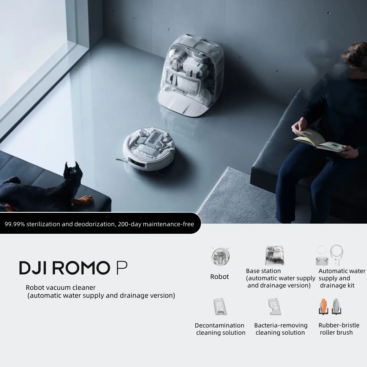 DJI ROMO Robot Vacuum Cleaner