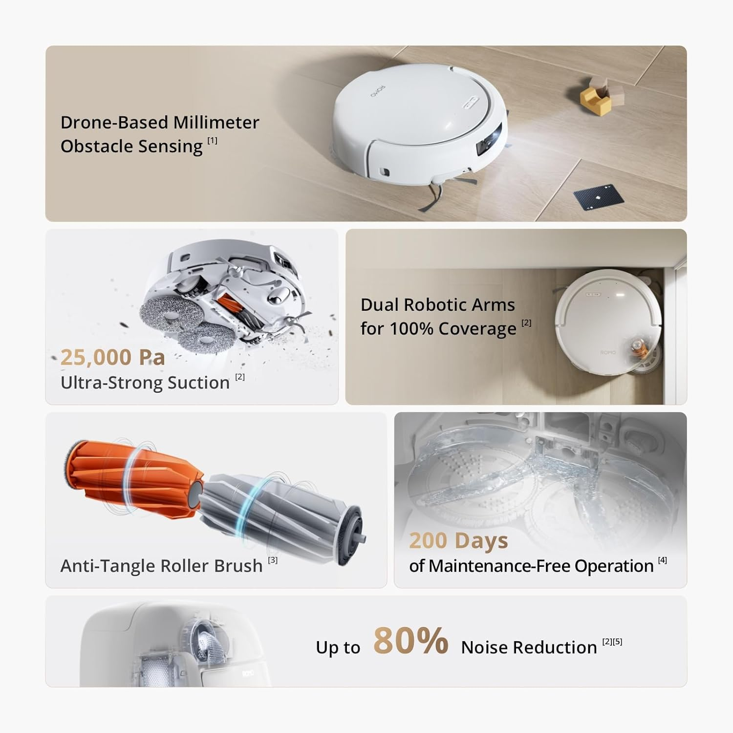 DJI ROMO Robot Vacuum Cleaner