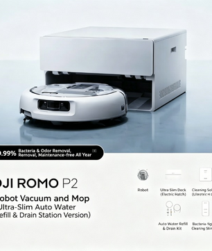DJI ROMO 2 Robot Vacuum and Mop