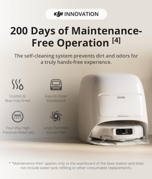 DJI ROMO Robot Vacuum Cleaner