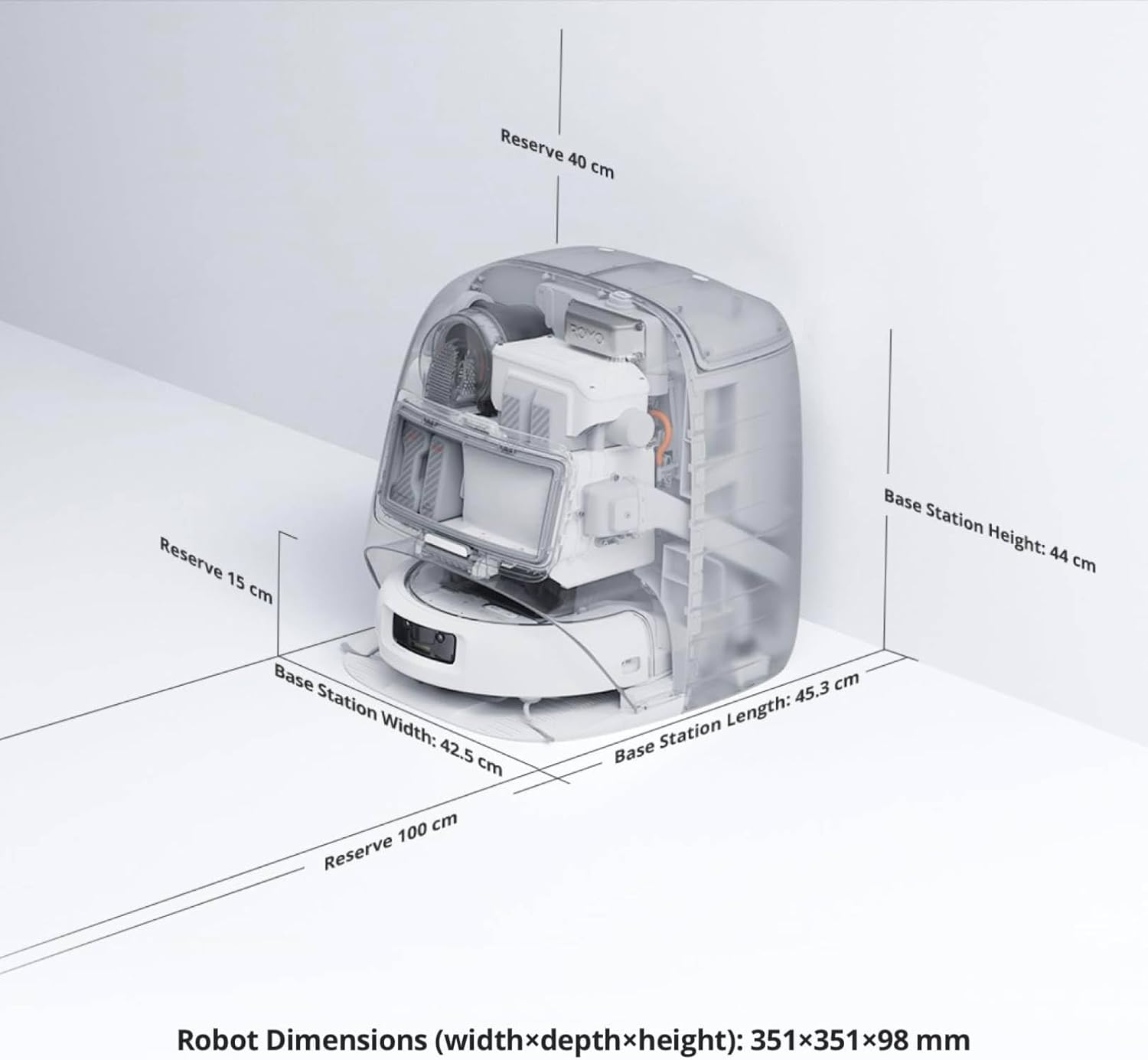 DJI ROMO Robot Vacuum Cleaner