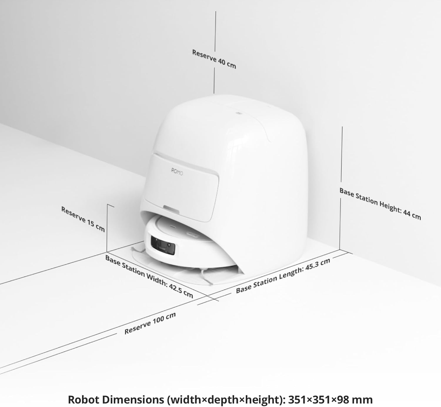 DJI ROMO Robot Vacuum Cleaner