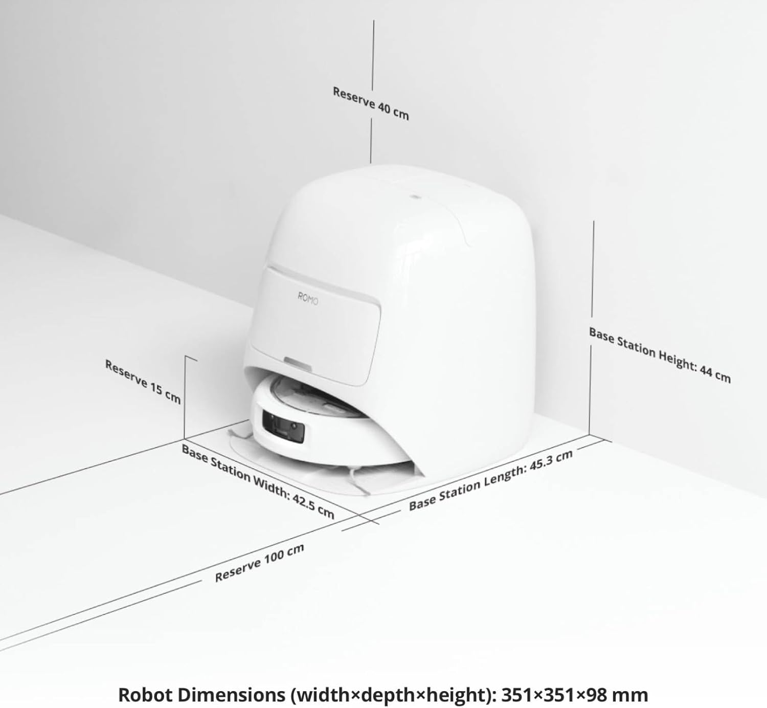 DJI ROMO Robot Vacuum Cleaner