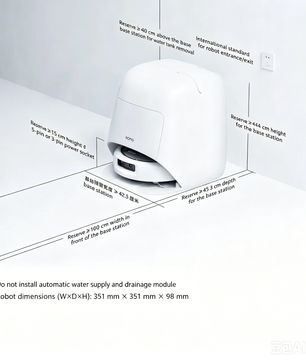 DJI ROMO 2 Robot Vacuum and Mop