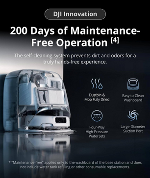 DJI ROMO Robot Vacuum Cleaner