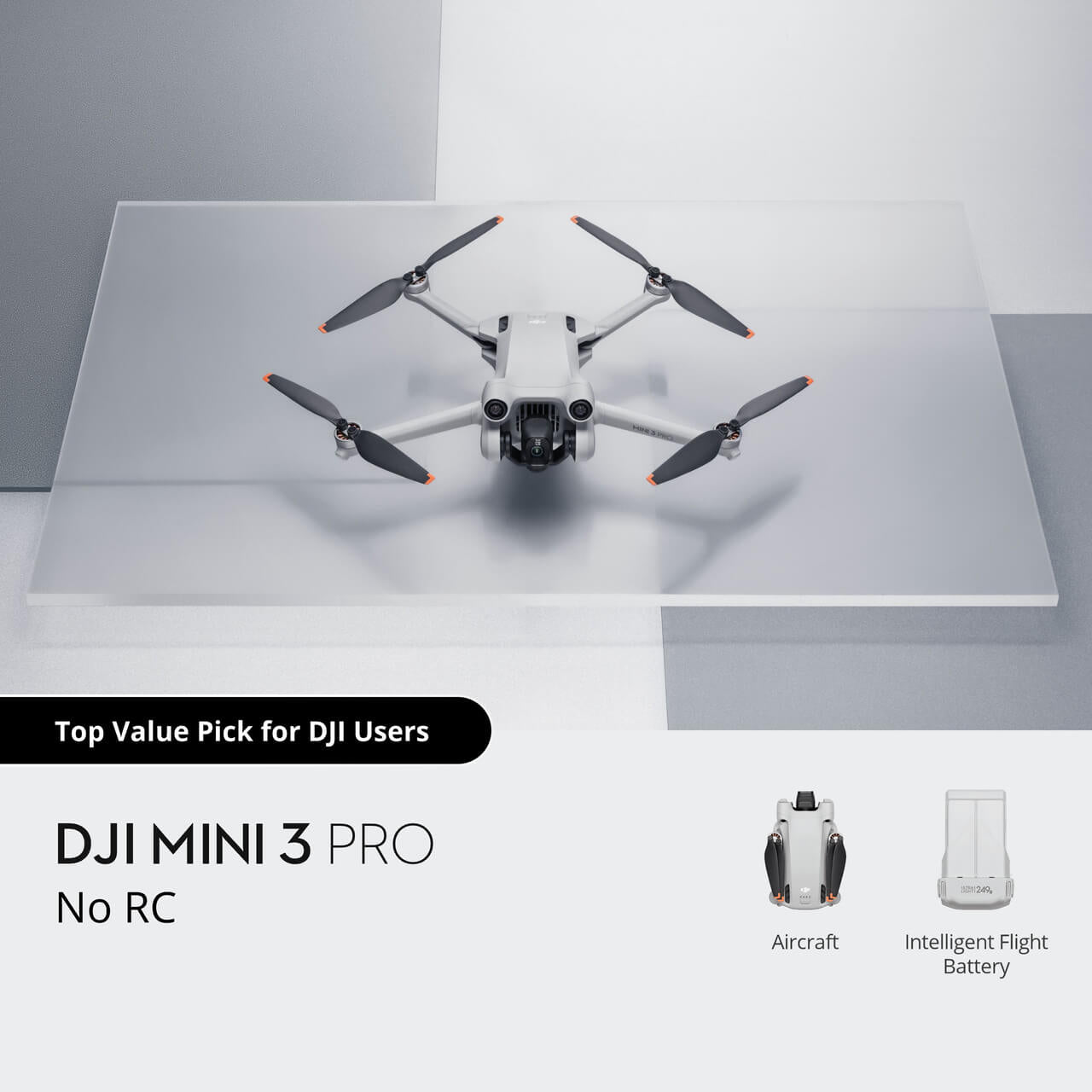 DJI Mini 3 Pro コントローラー付き DJI Mini 3 Pro with DJI RC Smart Controller - LE Drones