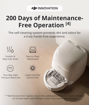 DJI ROMO Robot Vacuum Cleaner