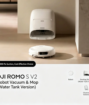 DJI ROMO 2 Robot Vacuum and Mop