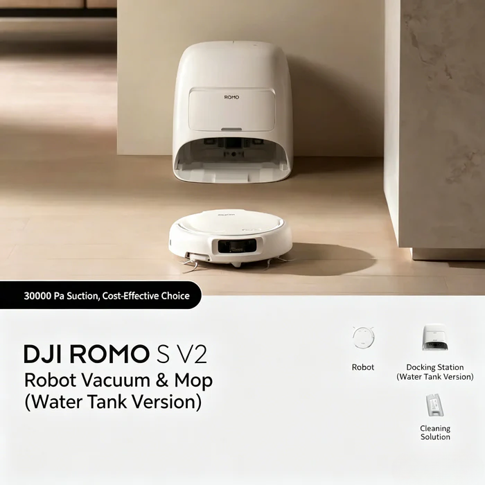 DJI ROMO 2 Robot Vacuum and Mop