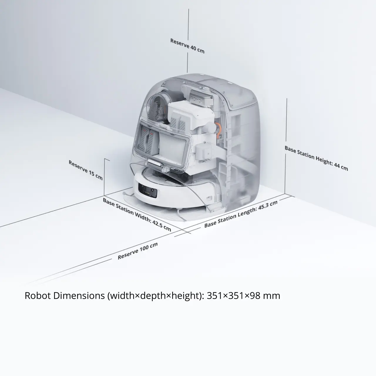 DJI ROMO Robot Vacuum Cleaner