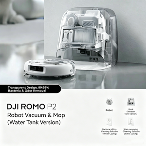 DJI ROMO P2 Robot Vacuum and Mop (Water Tank Version)